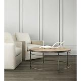 Hooker Furniture St. Armand Coffee Table Wood/Metal in Brown/Gray | 18.25 H x 38 W x 38 D in | Wayfair 5601-80110-LTWD