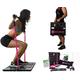 BodyBoss Home Gym 2.0 by 1loop - Full Portable Gym Workout Package, Includes a Set of 2 Resistance Bands - Collapsible Resistance Bar, Handles + More- Full Body Workouts for Home, Travel or Outside