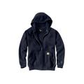 Carhartt Men's Rain Defender Loose Fit Heavyweight Full-Zip Hooded Sweatshirt Cotton/Polyester, New Navy SKU - 113595