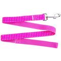 Pet Wachhund, Boutique Polka Dot Leine für Hunde, pink