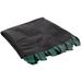 Machrus Upper Bounce Trampoline Replacement Mat w/ Bungee Cord System - UV & Water Resistant in Black/Gray | 0.2 H x 123.5 W x 123.5 D in | Wayfair