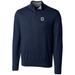 Men's Cutter & Buck Navy Georgetown Hoyas Big Tall College Vault Lakemont Tri-Blend Half-Zip Pullover Jacket