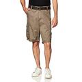 Lee Men's Big & Tall Dungarees Belted Wyoming Cargo Short - Beige - 48