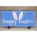 The Holiday Aisle® Daggett Happy Easter Slate Garden Plaque in Blue | 6 H x 12 W x 0.25 D in | Wayfair D4E021A2973941E78E26FF8F550D6517