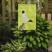 Caroline's Treasures Nun Pigeon Check 2-Sided Polyester 15 x 11 in. Garden Flag in Yellow | 15 H x 11 W in | Wayfair BB7778GF