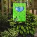Caroline's Treasures Sting Ray Polkadot 2-Sided Polyester 15 x 11 in. Garden Flag in Green | 15 H x 11 W in | Wayfair BB8235GF