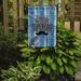 Caroline's Treasures 100% Pure Dad 2-Sided Polyester 15 x 11 in. Garden Flag in Blue/Gray | 15 H x 11 W in | Wayfair BB5436GF