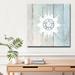 Bungalow Rose Sun Star IV by Olivia Rose - Wrapped Canvas Graphic Art Print Canvas, Wood in Blue/Brown/Green | 30 H x 30 W x 1.5 D in | Wayfair