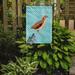 Caroline's Treasures Phoenix Quail Check 2-Sided Polyester 15 x 11 in. Garden Flag in Blue | 15 H x 11 W in | Wayfair BB8129GF