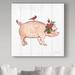 The Holiday Aisle® Holiday Farm Animals I - Graphic Art Print on Canvas Canvas | 14 H x 14 W x 2 D in | Wayfair 9E5208C80E0141FEAB68D32AA0DDA7B9
