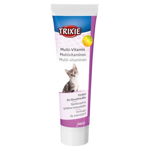 3 x 100g Vitamin-Paste für Katzenkinder Trixie Katzensnack
