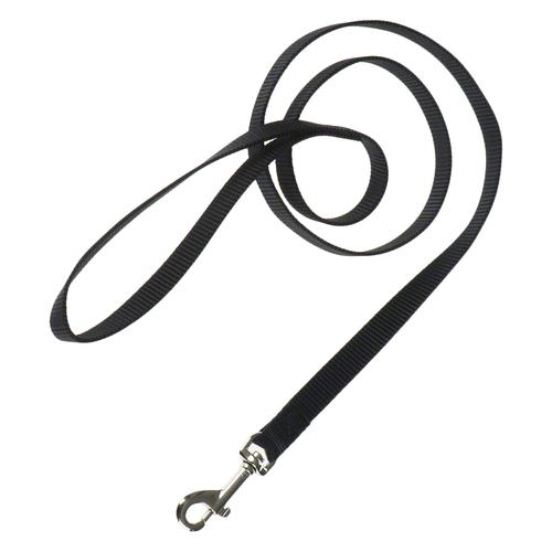Hunter Hundeleine 110cm + Halsband Ecco Sport schwarz, Größe M