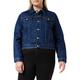 Levi's Women's Original Trucker Denim Jacket, Blue (Clean Dark Authentic 0036), X-Small