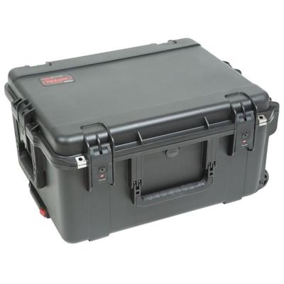 SKB Cases iSeries Case with Removeable 3U Rack Cage TSA Locking Latches Wheels Black 3I-2217M103U