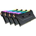 Corsair Vengeance RGB PRO 32 GB (4 x 8 GB) DDR4 3200 MHz C16 XMP 2.0 Enthusiast RGB LED Illuminated Memory Kit - Black