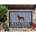 East Urban Home Caroline's Treasures 27 in. x 18 in. Non-Slip Outdoor Door Mat Synthetics | 27" W x 18" D | Wayfair