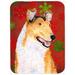 The Holiday Aisle® The Holiday Aisle Ashlynn Smooth Collie Glass Cutting Board Glass | 0.15 H x 11.25 W in | Wayfair
