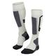 FALKE Women's SK4 Advanced W KH Wool Warm Thin 1 Pair Skiing Socks, White (Off-White 2040), 5.5-6.5