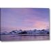 World Menagerie South Georgia Island, Leith Harbor Pink Sunrise by Don Paulson - Photograph Print on Canvas in Indigo | Wayfair