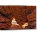 Ebern Designs Utah, Glen Canyon Nra Eroded Sandstone Cave by Don Paulson - Photograph Print on Canvas in Brown | 11 H x 16 W x 1.5 D in | Wayfair