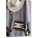 World Menagerie 'Mexico, San Miguel De Allende Hat & Serape' Photographic Print on Wrapped Canvas in Gray | 16 H x 10 W x 1.5 D in | Wayfair