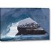 World Menagerie 'South Georgia Island, Iris Bay Iceberg Arch' Photographic Print on Wrapped Canvas in Blue | 10 H x 16 W x 1.5 D in | Wayfair