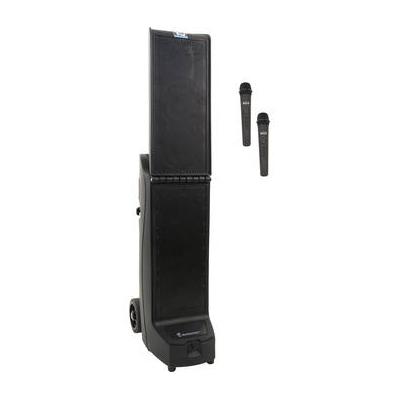 Anchor Audio BIG-DUAL-HH Bigfoot 2 Dual-Package Portable Line-Array Sound System with Bl BIG-DUAL-HH