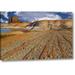 Millwood Pines Utah, Glen Canyon Pattern by Don Paulson - Photograph Print on Canvas Metal in Brown/Gray | 21 H x 32 W x 1.5 D in | Wayfair