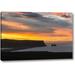 World Menagerie Iceland, Dyrholaey Sunrise over Ocean & Land by Dennis Kirkland - Photograph Print on Canvas in Black/White | Wayfair