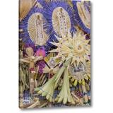 World Menagerie Mexico Decorations for Palm Sunday by Don Paulson - Photograph Print on Canvas in Blue/Yellow | 16 H x 11 W x 1.5 D in | Wayfair