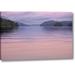 Millwood Pines 'Canada, Bc, Calvert Island Sunset Reflections' Graphic Art Print on Wrapped Canvas in Blue/Indigo | 16 H x 24 W x 1.5 D in | Wayfair