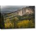 Millwood Pines 'Colorado Storm Clouds over the San Juan Mts' Photographic Print on Wrapped Canvas in Brown/Gray | 24 H x 16 W x 1.5 D in | Wayfair