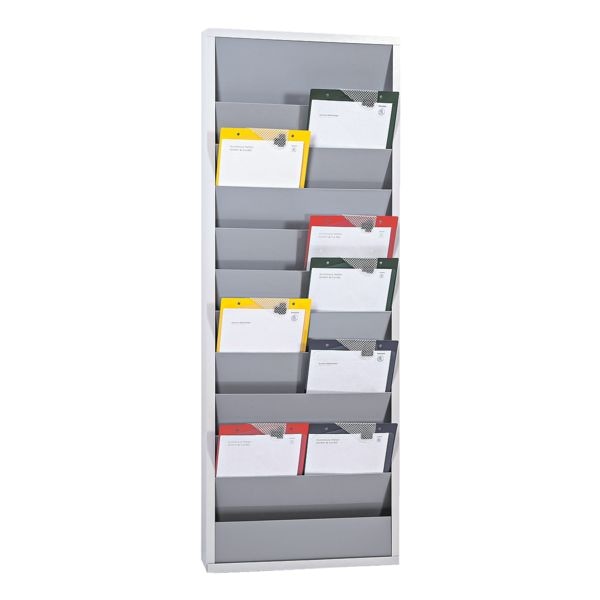 EICHNER Metall-Plantafel 55,4 x 128 cm grau