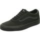 Vans Men's Mn Ward Sneaker, Black Canvas Black 186, 9 UK