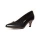 Clarks Women's Linvale Jerica Pump, Black Black Leather*8 UK