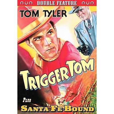 Tom Tyler Double Feature - Trigger Tom/Santa Fe Bound [DVD]