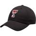 Men's Top of the World Black Texas Tech Red Raiders Primary Logo Staple Adjustable Hat