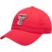 Men's Top of the World Red Texas Tech Raiders Primary Logo Staple Adjustable Hat