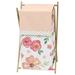 Sweet Jojo Designs Watercolor Floral Laundry Hamper Set Mesh/Fabric in Gray | 26.5 H in | Wayfair Hamper-WatercolorFloral-PC-GR