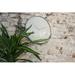 Orren Ellis Keenan Glamour 15.75" Wall Clock Glass/Metal in Gray | 15.75 H x 15.75 W x 1.3 D in | Wayfair 980ACE115774407EA7A9416BB8D8746A