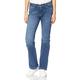 Cross Damen Lauren Straight Jeans, Blau (Mid Blue Used 011), 26W / 34L EU