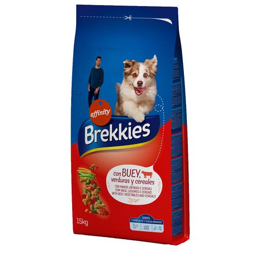 2x15kg Mix Beef Affinity Brekkies Hundefutter trocken