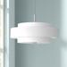 Meridian 24" Wide Brushed Nickel Modern Pendant Light