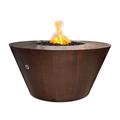 The Outdoor Plus Martillo Copper Propane/Natural Gas Fire Pit Copper in Brown | 24 H x 48 W x 48 D in | Wayfair OPT-48RM-LP