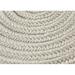 Gray 28 x 0.5 in Area Rug - Winston Porter Runner Whitmire Braided Indoor/Outdoor Area Rug Polypropylene/Wool | 28 W x 0.5 D in | Wayfair