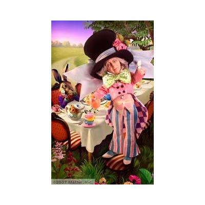 Mattel Barbie Collector Doll Silver Label Mad Hatter Doll