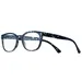 Women's Modera by Foster Grant Kinsley Blue Leopard Square Reading Glasses, Size: +2.5, Multicolor