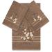 Laurel Foundry Modern Farmhouse® Spring Time 3 Piece Turkish Cotton Towel Set Turkish Cotton in Brown, Size 27.0 W in | Wayfair