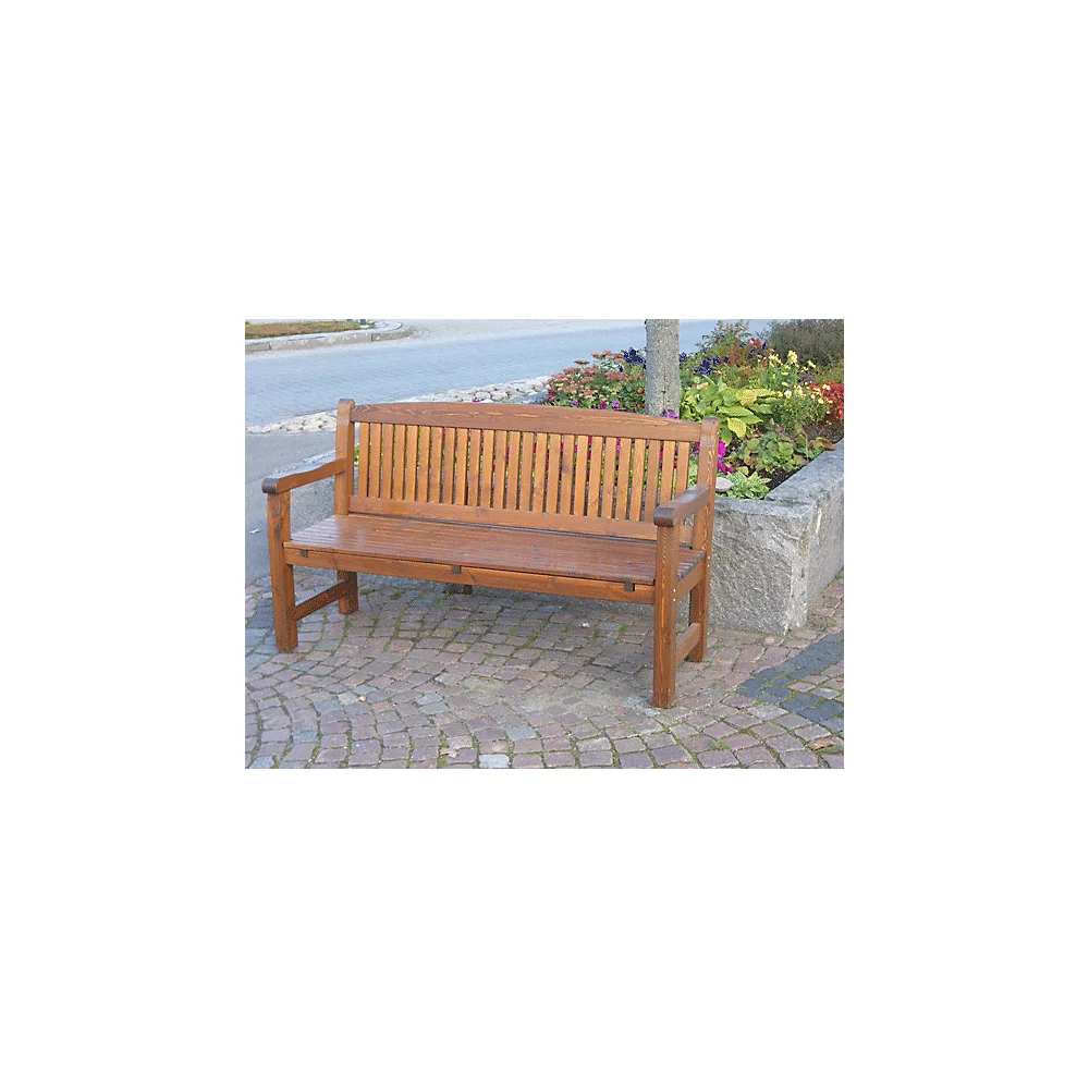 Banc en bois marron - kaiserkraft