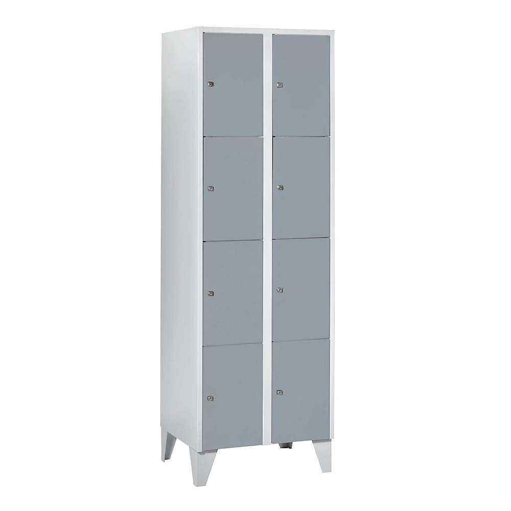 Armoire à quatre casiers verrouillables Munich Wolf